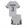 Baby Fußballbekleidung Paris Saint-Germain Presnel Kimpembe #3 Auswärtstrikot 2022-23 Kurzarm (+ kurze hosen)